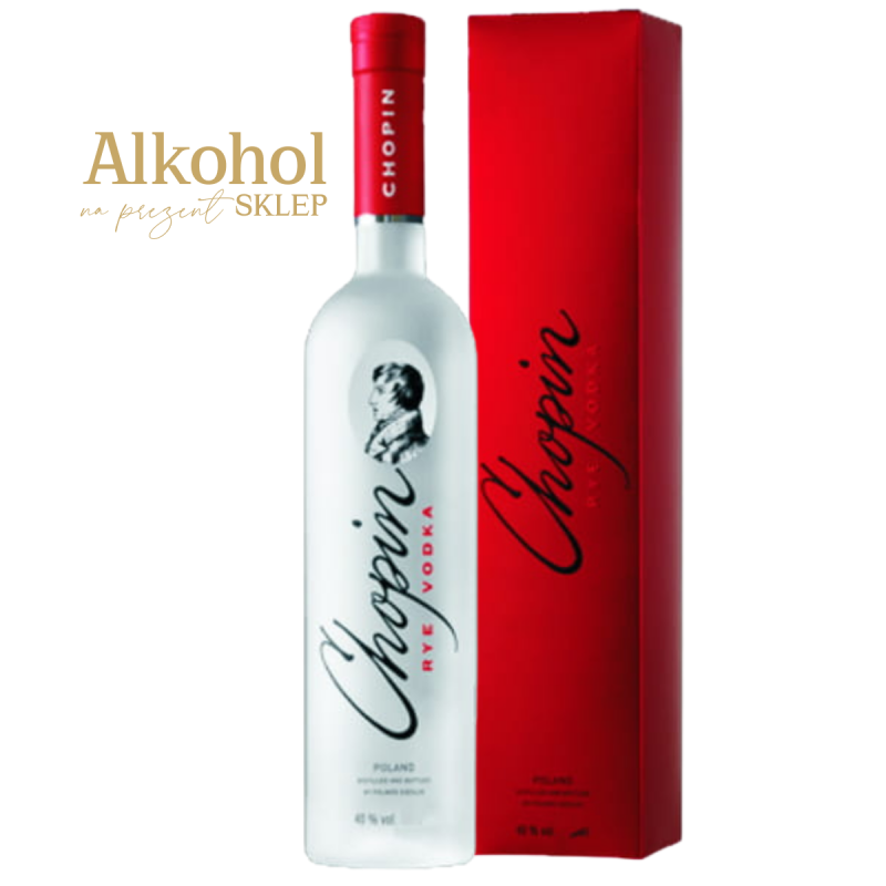 Zmieniony wizerunek, esencja marki niezmienna. Zamów wódkę Chopin w dużych, okazyjnych butelkach.