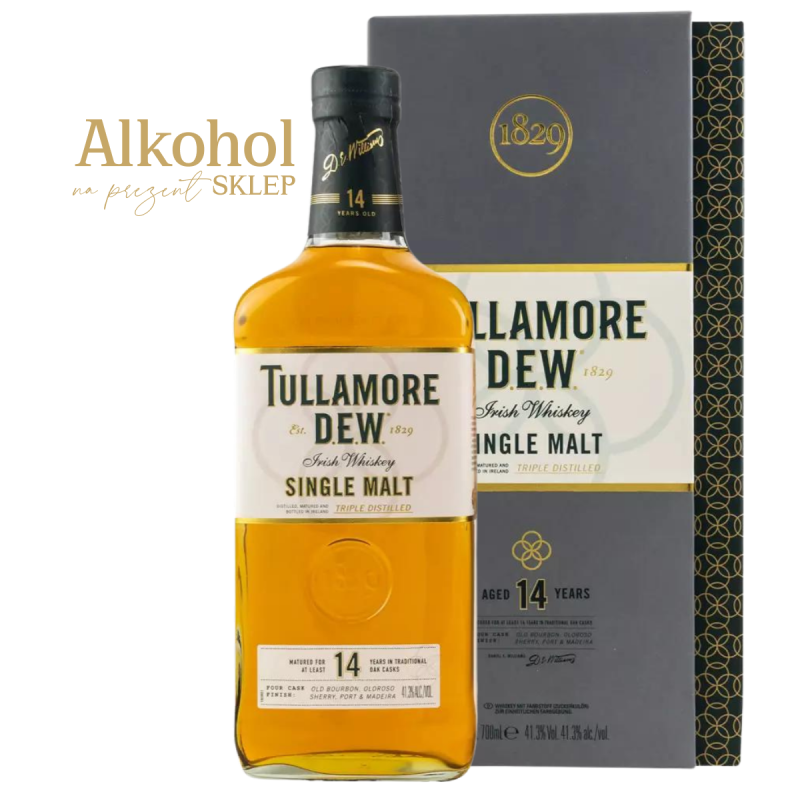 Delikatna irlandzka whisky odpowiednia na każdą okazję.