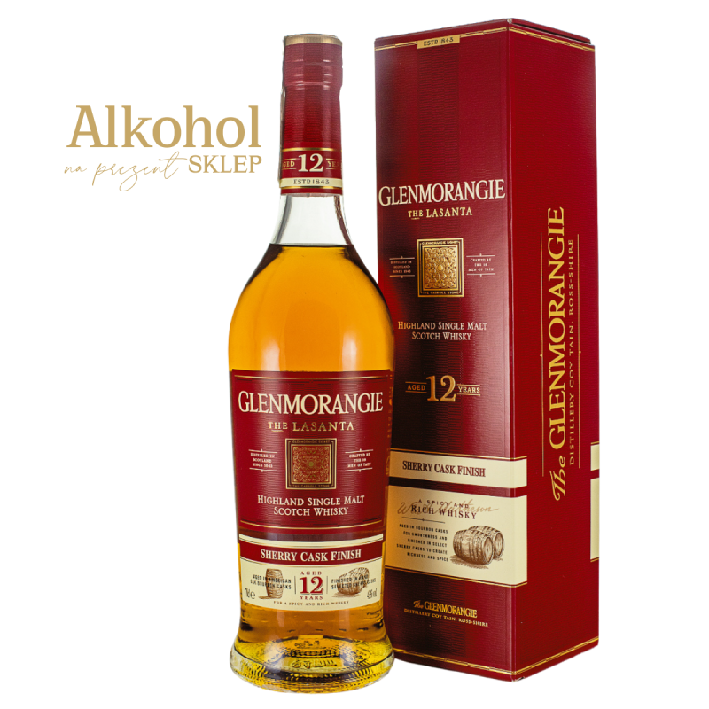 Glenmorangie The Lasanta to single malt, który z pewnością przypadnie do gustu miłośnikom whisky o silnym charakterze sherry.