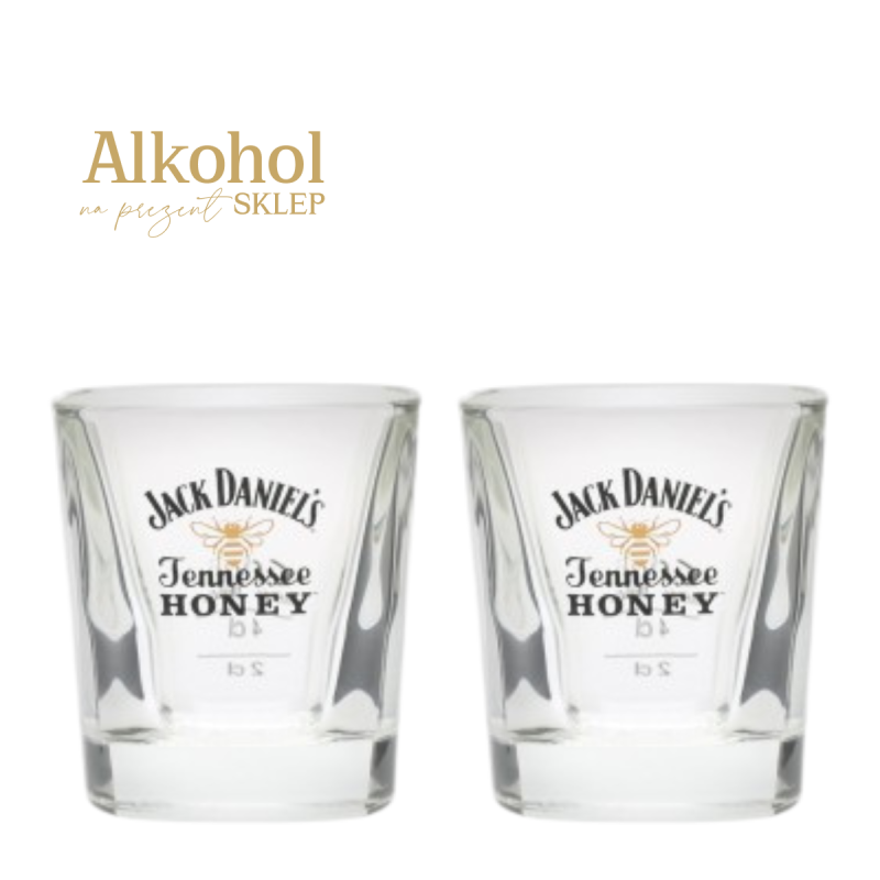 LUKSUSOWE SZKLANKI JACK DANIEL'S HONEY (2 SZT.)