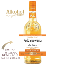 Ruda wódka, która zaskakuje oryginalnym smakiem.