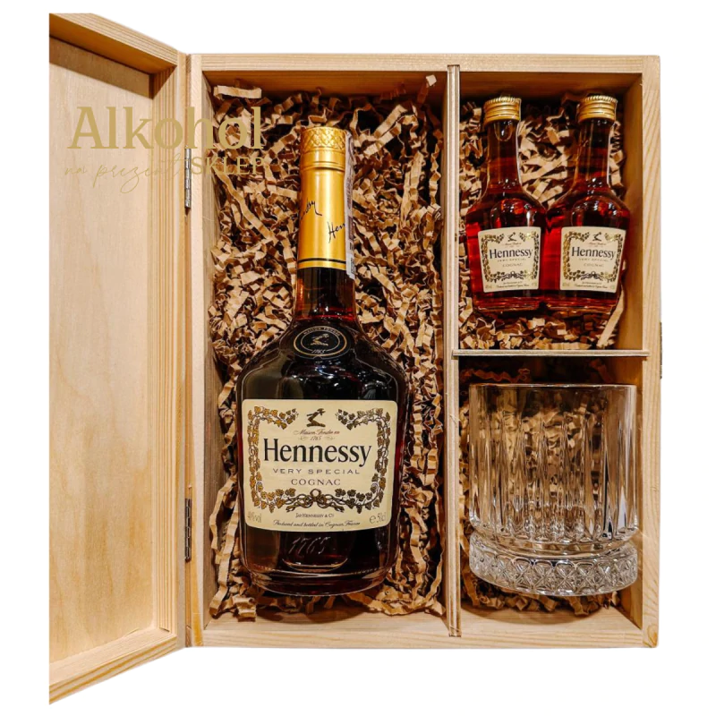 ZESTAW KONIAK HENNESSY VS 0.5L + 2 x KONIAK HENNESSY VS MINI +