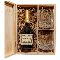 ZESTAW KONIAK HENNESSY VS 0.5L + 2 SZKLANKI