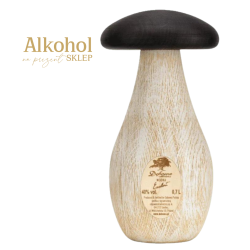 Pięknie prezentująca się butelka uświetni nie jeden myśliwski lub wiejski stół.﻿