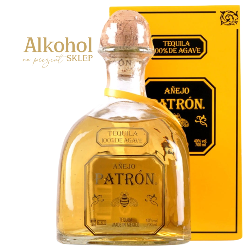 Patron Anejo jest ulubioną tequilą koneserów.