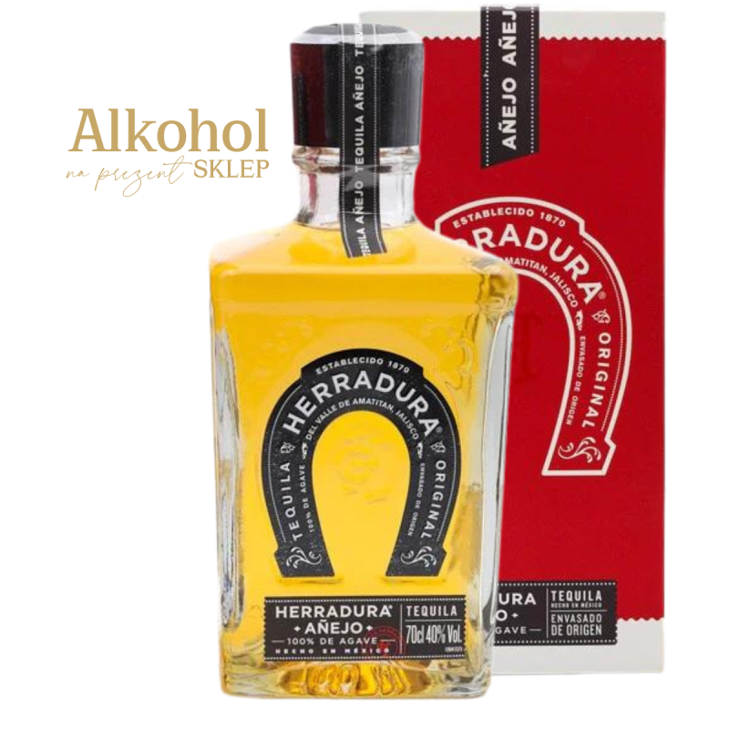 TEQUILA HERRADURA AÑEJO 0.7L + OPAKOWANIE