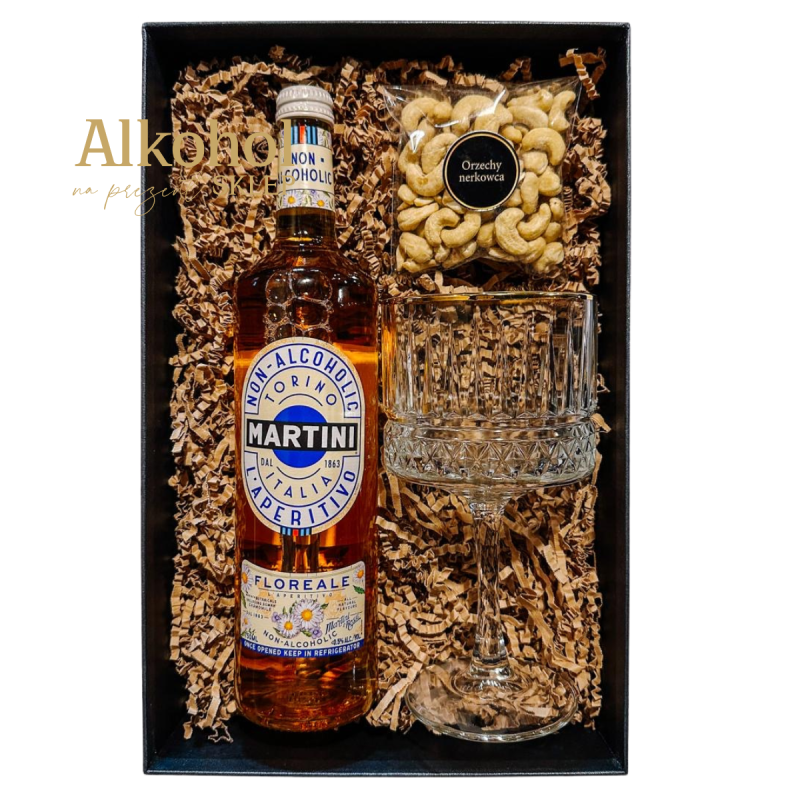 ZESTAW MARTINI FLOREALE + NERKOWCE + KIELISZEK