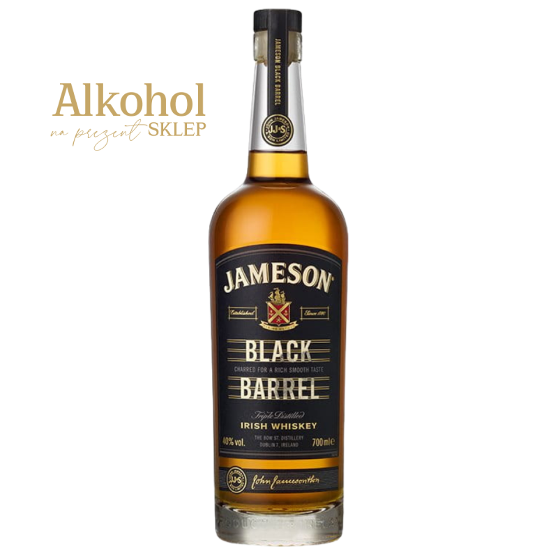 WHISKEY JAMESON BLACK BARREL 0.7L