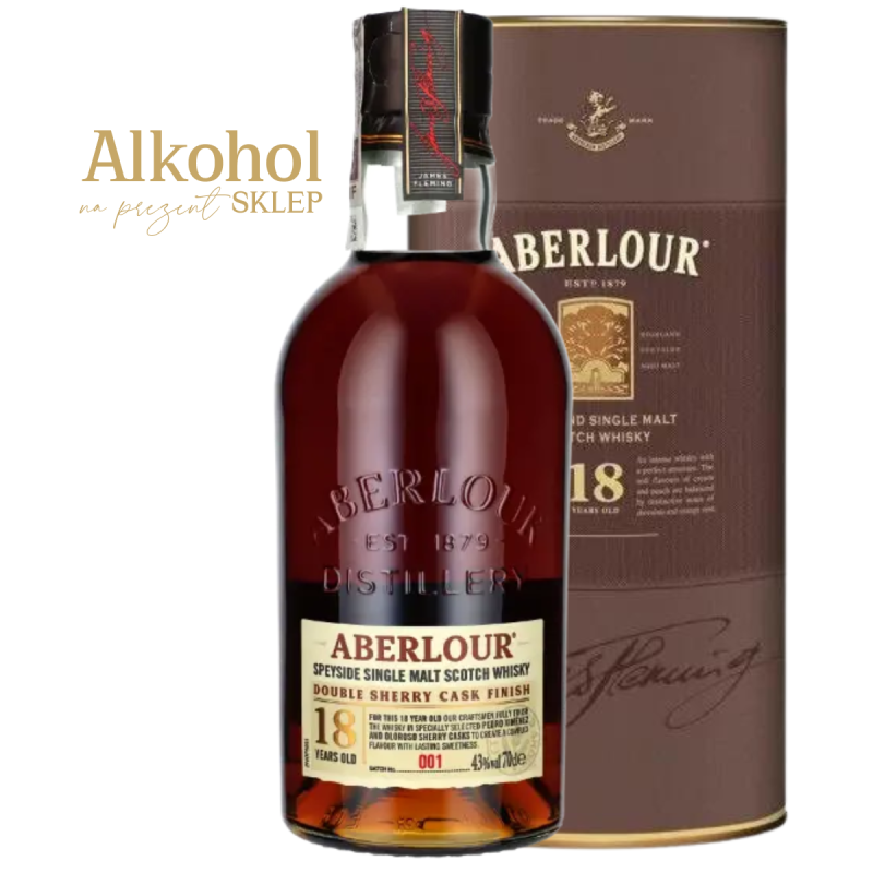 WHISKY ABERLOUR 18YO 0.7L + OPAKOWANIE
