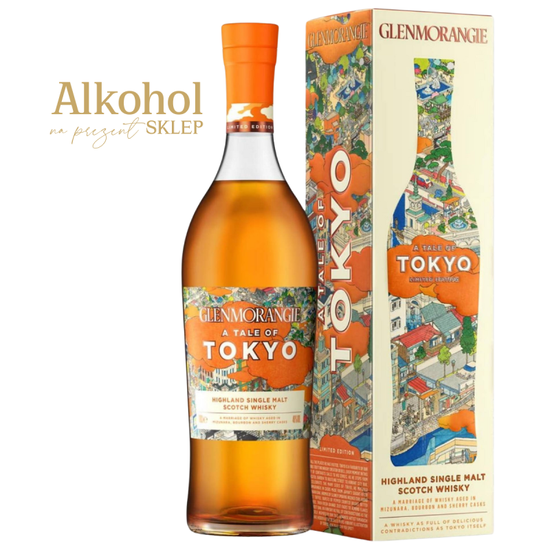 WHISKY GLENMORANGIE A TALE OF TOKYO 0.7L + OPAKOWANIE