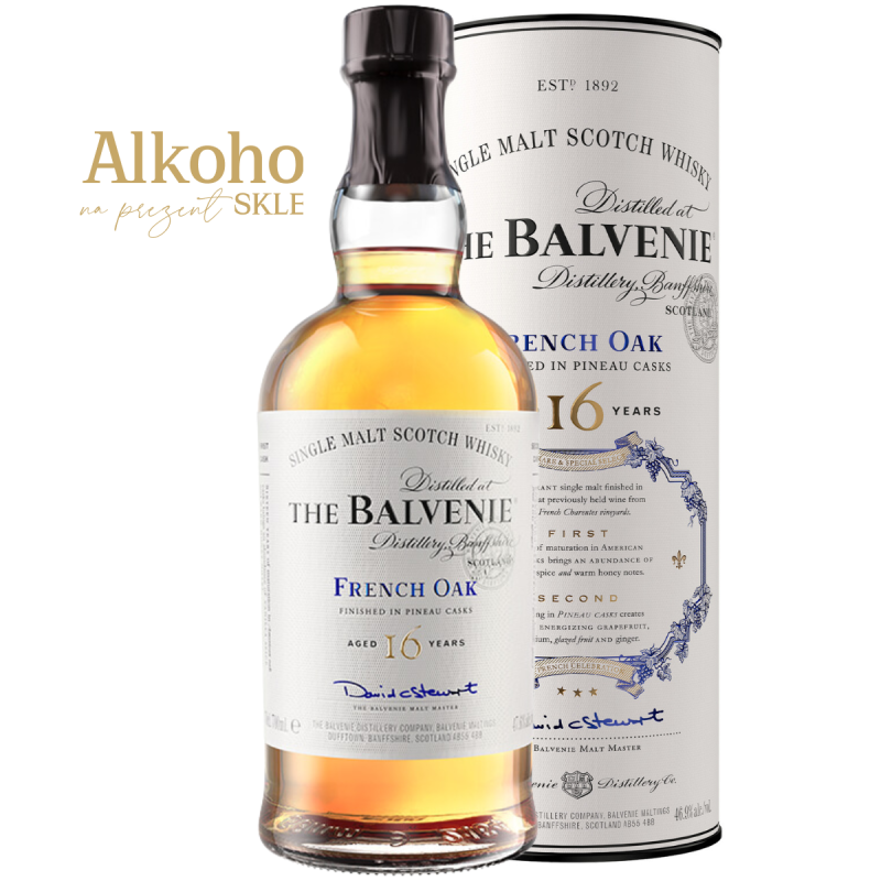 WHISKY BALVENIE 16YO FRENCH OAK 0.7L + OPAKOWANIE