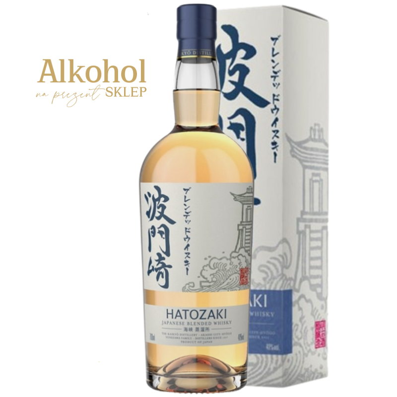 WHISKY HATOZAKI BLENDED 0.7L + OPAKOWANIE