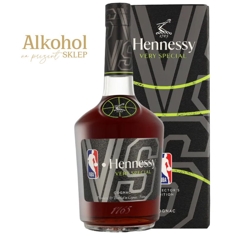 Markowy koniak w atrakcyjnej cenie idealny na prezent dla fanów koszykówki.