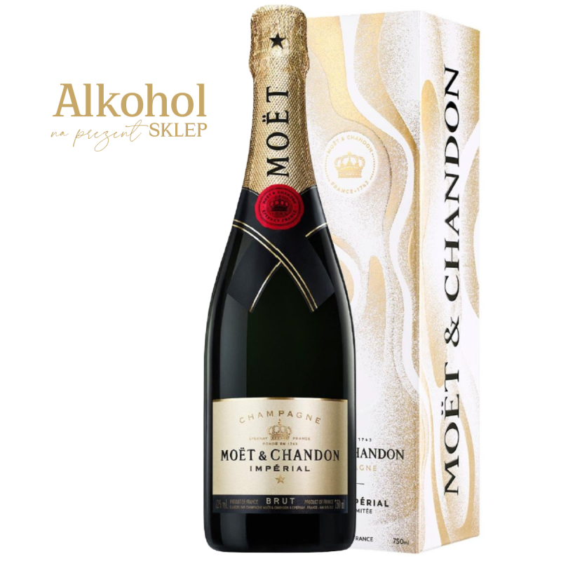 SZAMPAN MOËT & CHANDON IMPERIAL EOY'23 0.75L + OPAKOWANIE