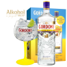 GIN GORDON'S 0.7L + KIELISZEK