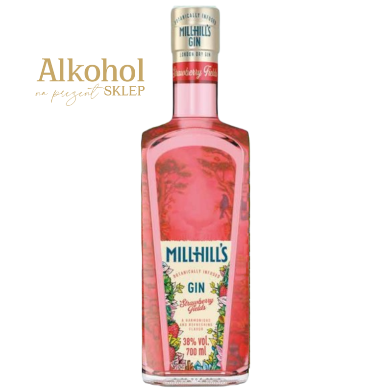 GIN MILLHILL'S STRAWBERRY FIELD 0.7