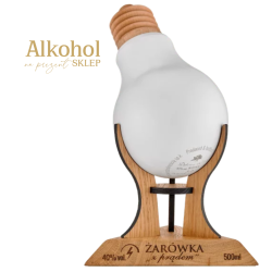 WÓDKA DĘBOWA EXCELLENT ŻARÓWKA 0.5L