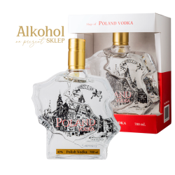 WÓDKA POLAND MAPA WROCŁAW 0.7L