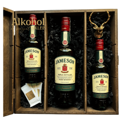 ZESTAW WHISKEY JAMESON IRISH 0.5L + 2 WHISKEY JAMESON IRISH MINI  + NALEWAK + CZEKOLADKI