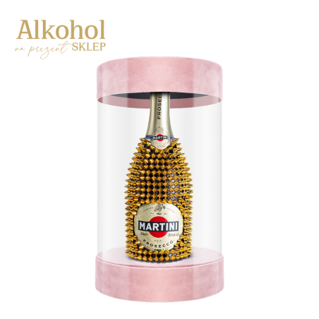KOLEKCJA PREMIUM PROSECCO MARTINI 0.75L W JASNORÓŻOWEJ TUBIE