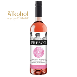 WINO FRESCO RÓŻOWE POŁSŁODKIE 0.75L