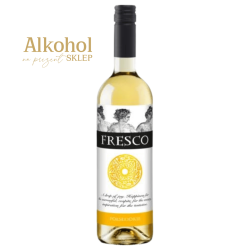 WINO FRESCO BIAŁE PÓŁSŁODKIE 0.75L