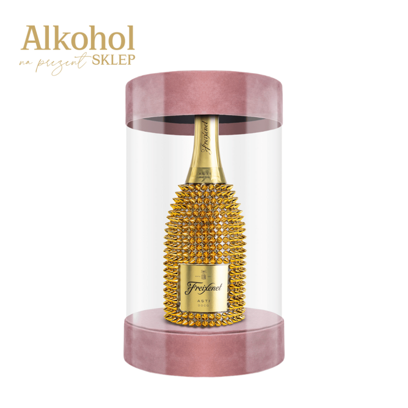 WINO MUSUJĄCE FREIXENET ASTI DOCG NA PREZENT 0.75L W CIEMNORÓŻOWEJ TUBIE