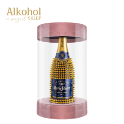 SZAMPAN MARIE STUART REINE NA PREZENT 0.75L W CIEMNORÓŻOWEJ TUBIE