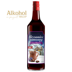 WINO GRZANIEC ZIMOWY ŚLIWKA W CZEKOLADZIE 1L