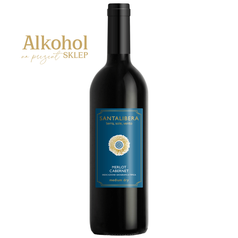 WINO SANTA LIBERA MERLOT/CABERNET 0.75L