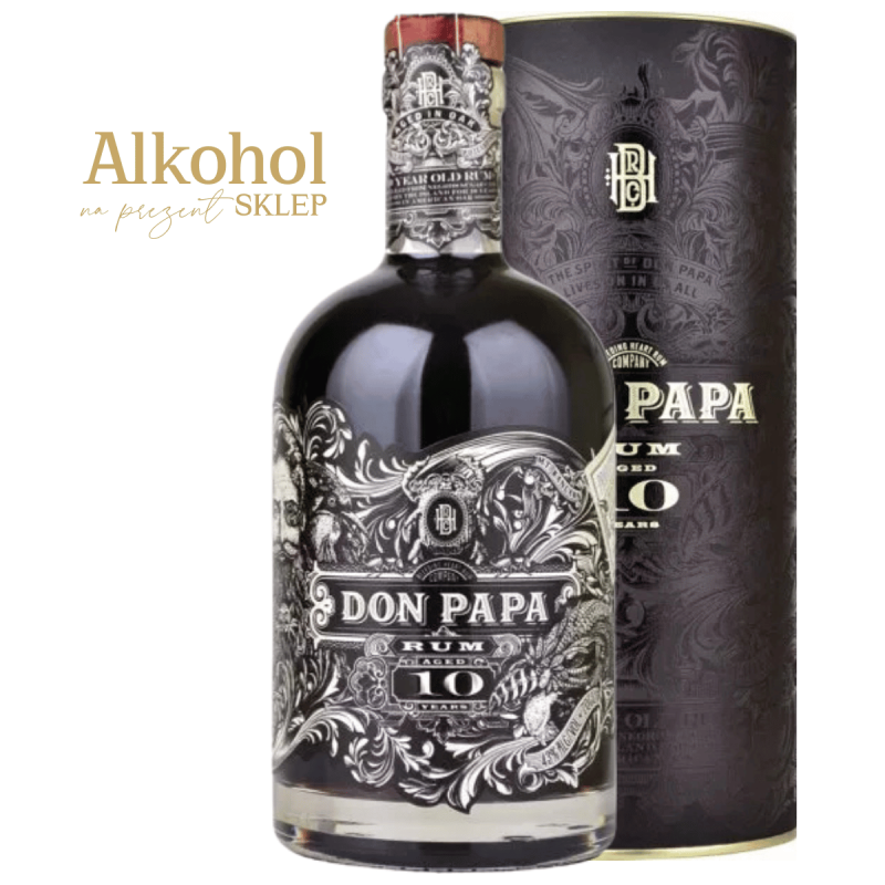 RUM DON PAPA 10Y + OPAKOWANIE