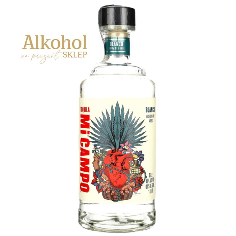TEQUILA MI CAMPO BLANCO 1L