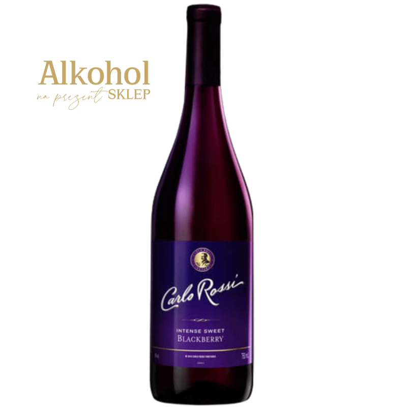 WINO CARLO ROSSI INTENSE SWEET BLACKBERRY 0.75L