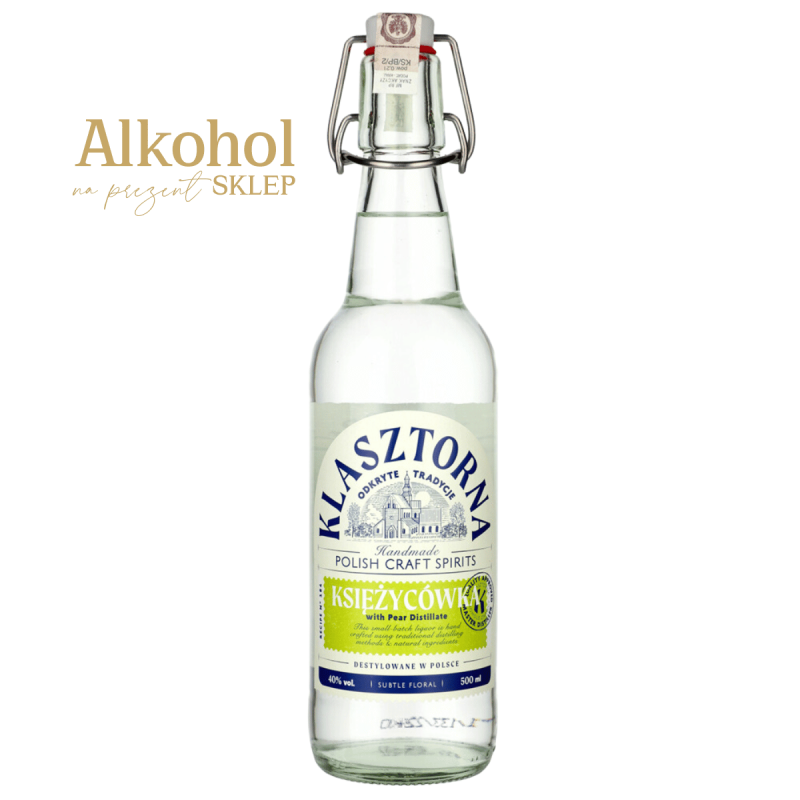 WÓDKA KLASZTORNA KSIĘŻYCÓWKA 0.5L