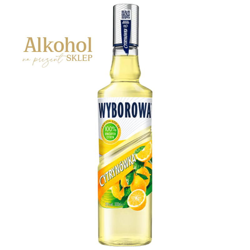 WÓDKA WYBOROWA CYTRYNOWA 0.5L