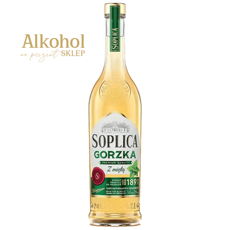 NALEWKA SOPLICA GORZKA Z MIĘTĄ 0.5L