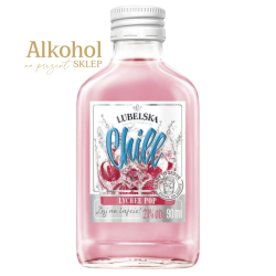 WÓDKA LUBELSKA CHILL LYCHEE POP 90ML