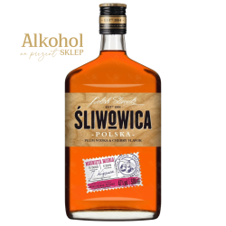 WÓDKA POLSKA ŚLIWOWICA MUŚNIĘTA WIŚNIĄ 0.5L