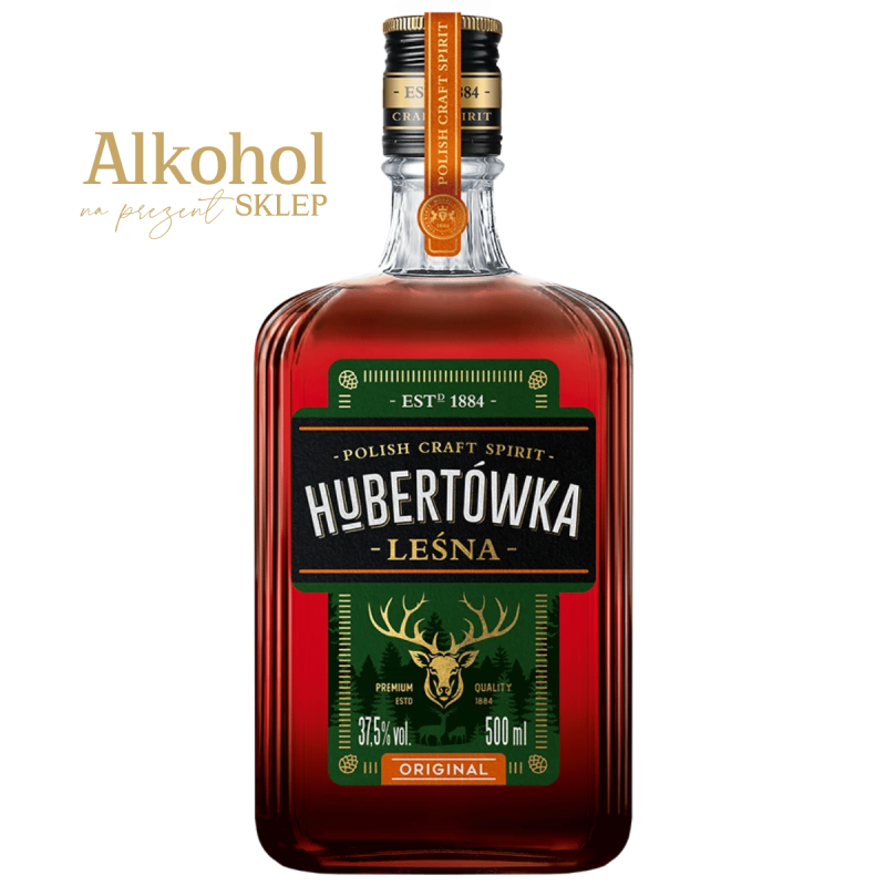 WÓDKA LEŚNA HUBERTÓWKA ORIGINAL 0.5L