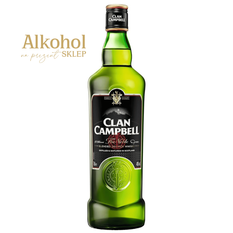 Clan Campbell to szkocka whisky typu blended, która cieszy się uznaniem miłośników tego trunku na całym świecie.