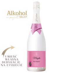 WINO MUSUJĄCE FREIXENET ICE ROSE NA PREZENT 0.75L W CZARNEJ TUBIE