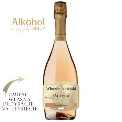 PROSECCO STOCK ROSE BRUT NA PREZENT 0.75L W CZARNEJ TUBIE