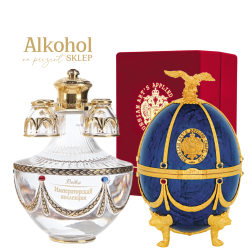 WÓDKA IMPERIAL COLLECTION "FABERGE" SAPHIRE 0.7L