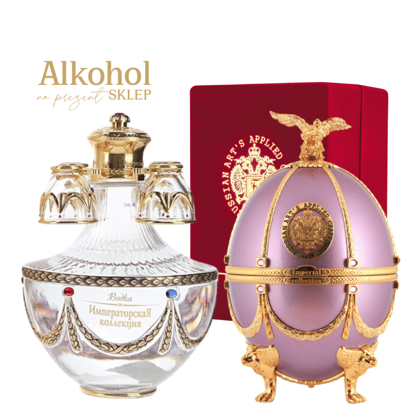 WÓDKA IMPERIAL COLLECTION "FABERGE" SHOCKING PINK 0.7L