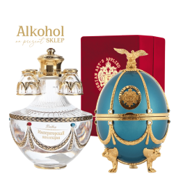 WÓDKA IMPERIAL COLLECTION "FABERGE" TURQUOISE 0.7L