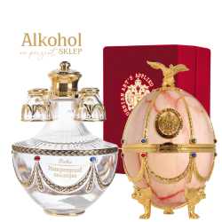 WÓDKA IMPERIAL COLLECTION "FABERGE" PINK MARBLE 0.7L