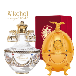 WÓDKA IMPERIAL COLLECTION "FABERGE" GOLDEN 0.7L