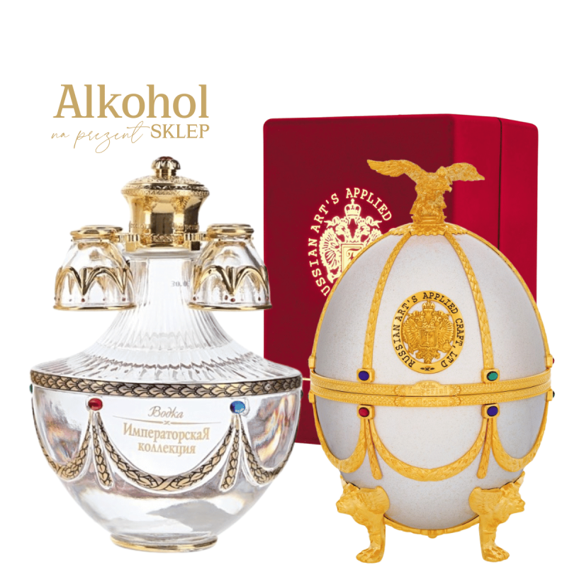 WÓDKA IMPERIAL COLLECTION "FABERGE" PEARL 0.7L
