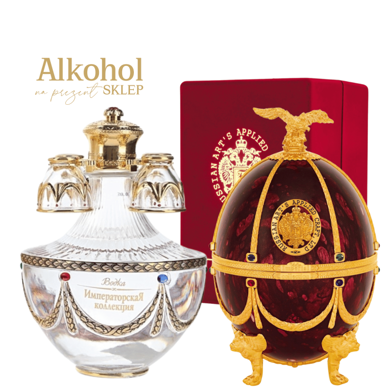 WÓDKA IMPERIAL COLLECTION "FABERGE" RUBY 0.7L