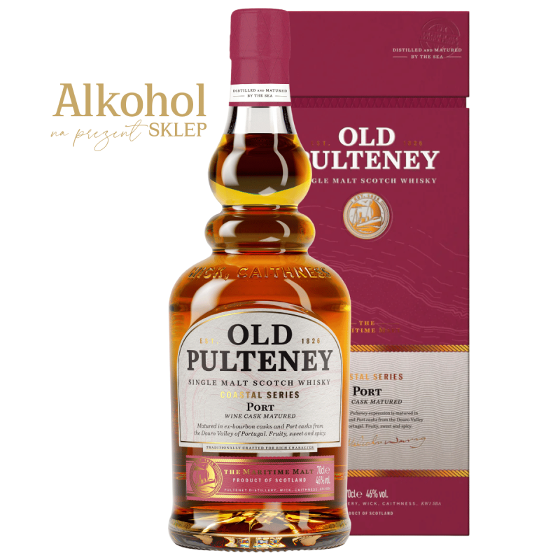 WHISKY OLD PULTENEY PORT 0.7L + OPAKOWANIE